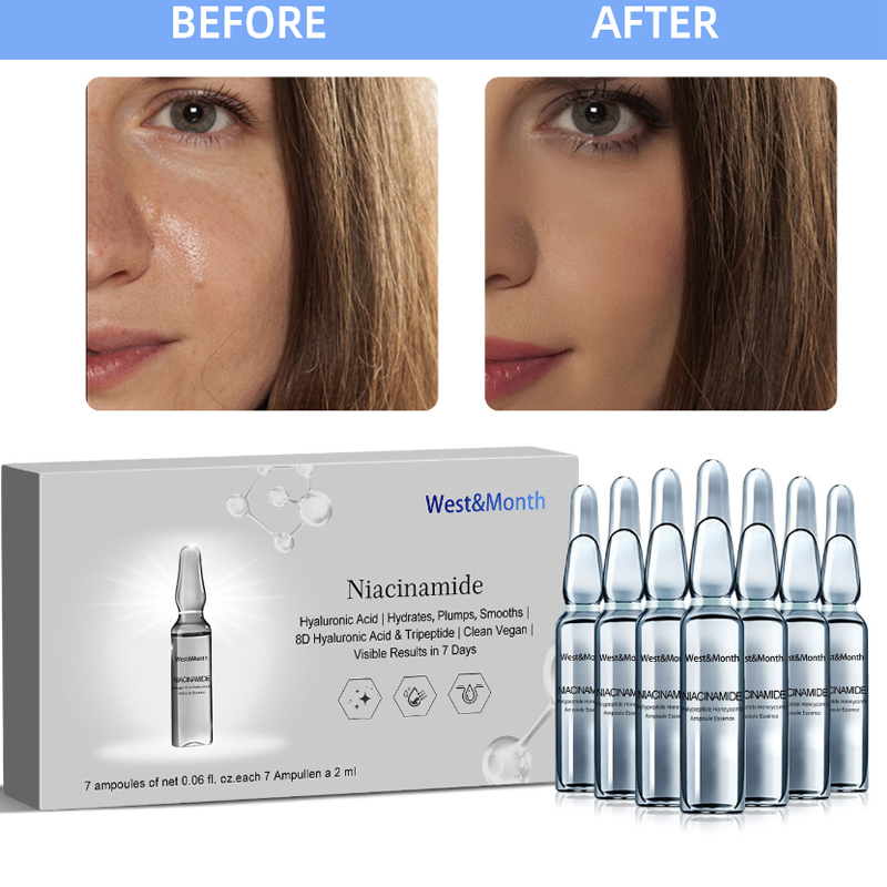 Hyaluronic Acid Facial Serum - 2 ml * 7 stks hyaluronzuur