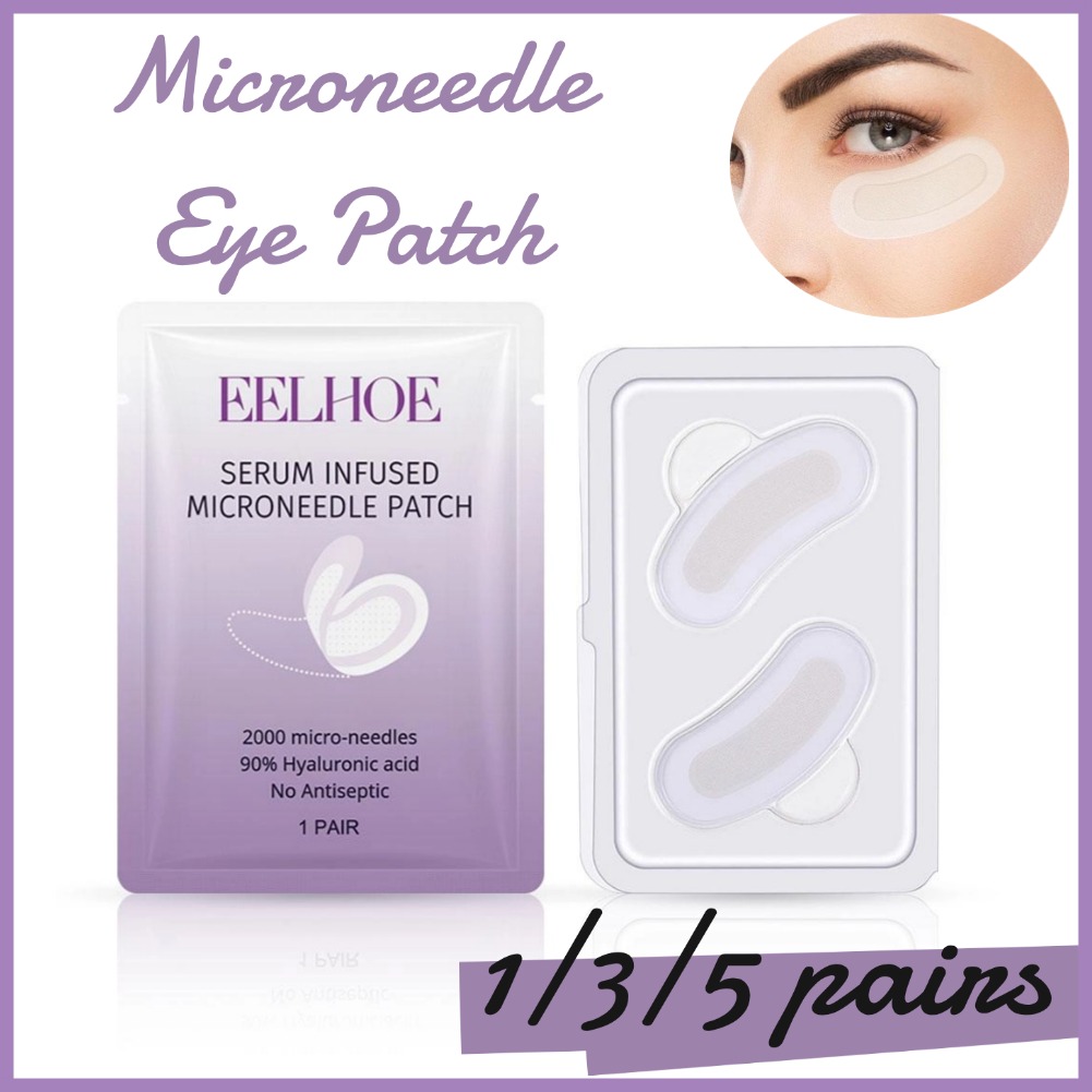 Collagen Under Eye Patches - Collageen Microneedle Ooglapje Hyaluronzuur Oplosbaar Microneedle