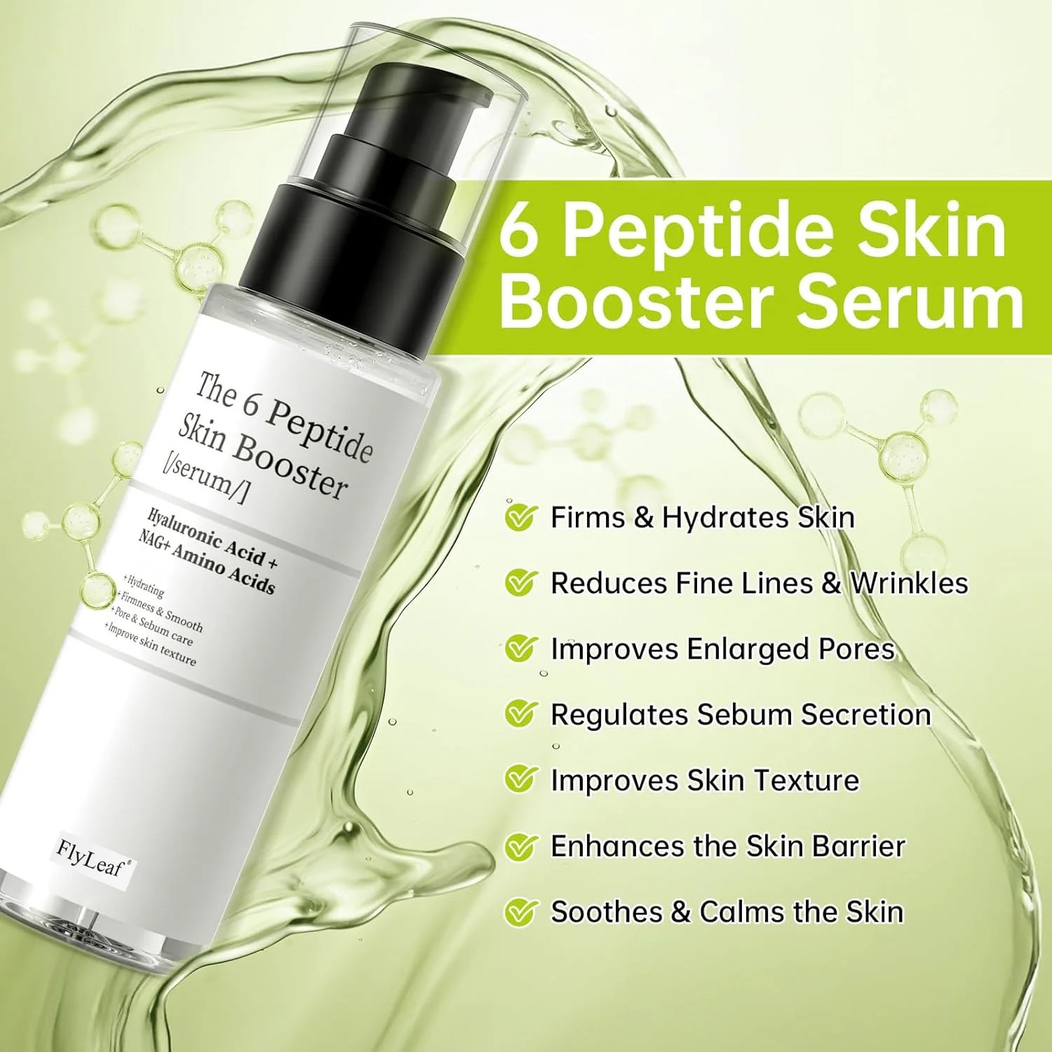 150ml Peptide Skin Booster Ton - Hyaluronic Acid Facial Serum recensie en prijs