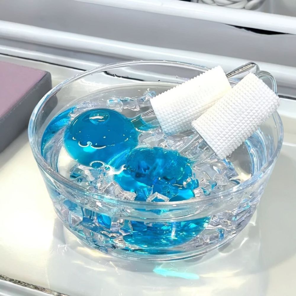 IJsballen voor gezichtsmassage - Face Ice Roller Puffiness recensie en prijs