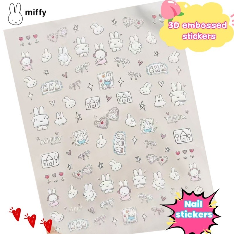Nijntje cartoon nagelstickers  - Nail Art recensie en prijs