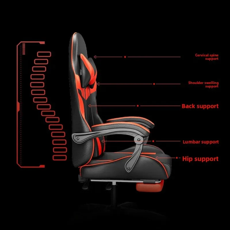 E-sports stoel met verlichting - Massage recensie en prijs