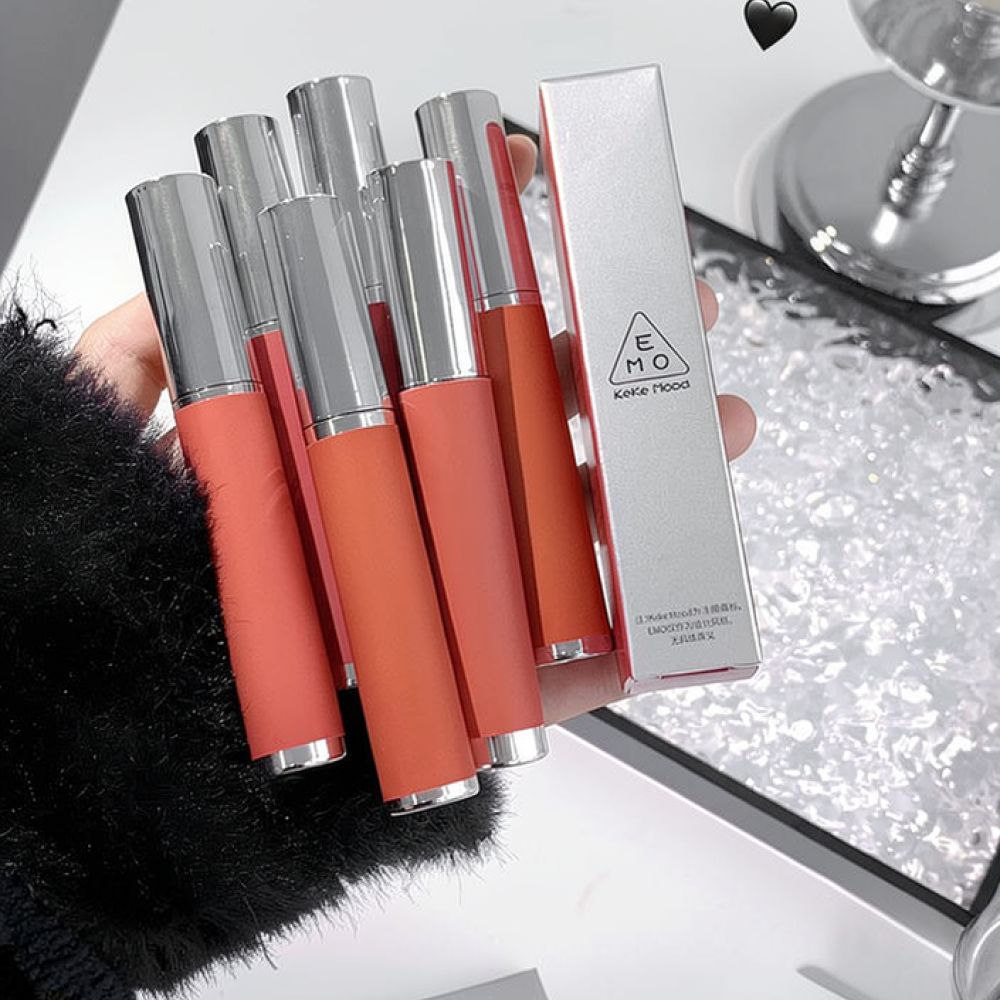 KekeMood Velvet Lipgloss Matte - Matte Velvet Lip Tint Long Lasting recensie en prijs